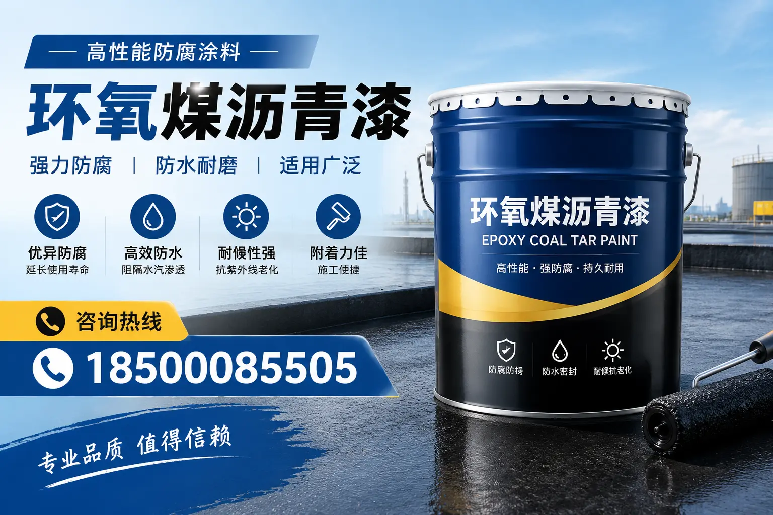环氧煤沥青漆的主要成分与功能，鄂尔多斯用户深度了解